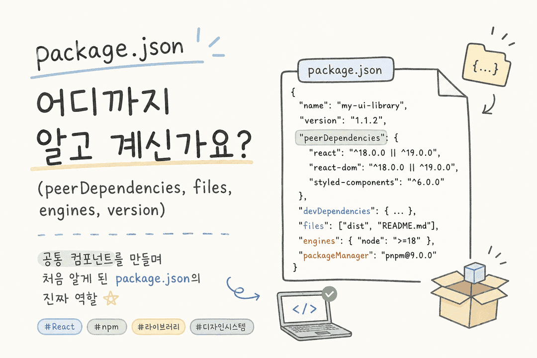 package.json 어디까지 알고 계신가요?(peerDependencies, files, engines, version)-370
